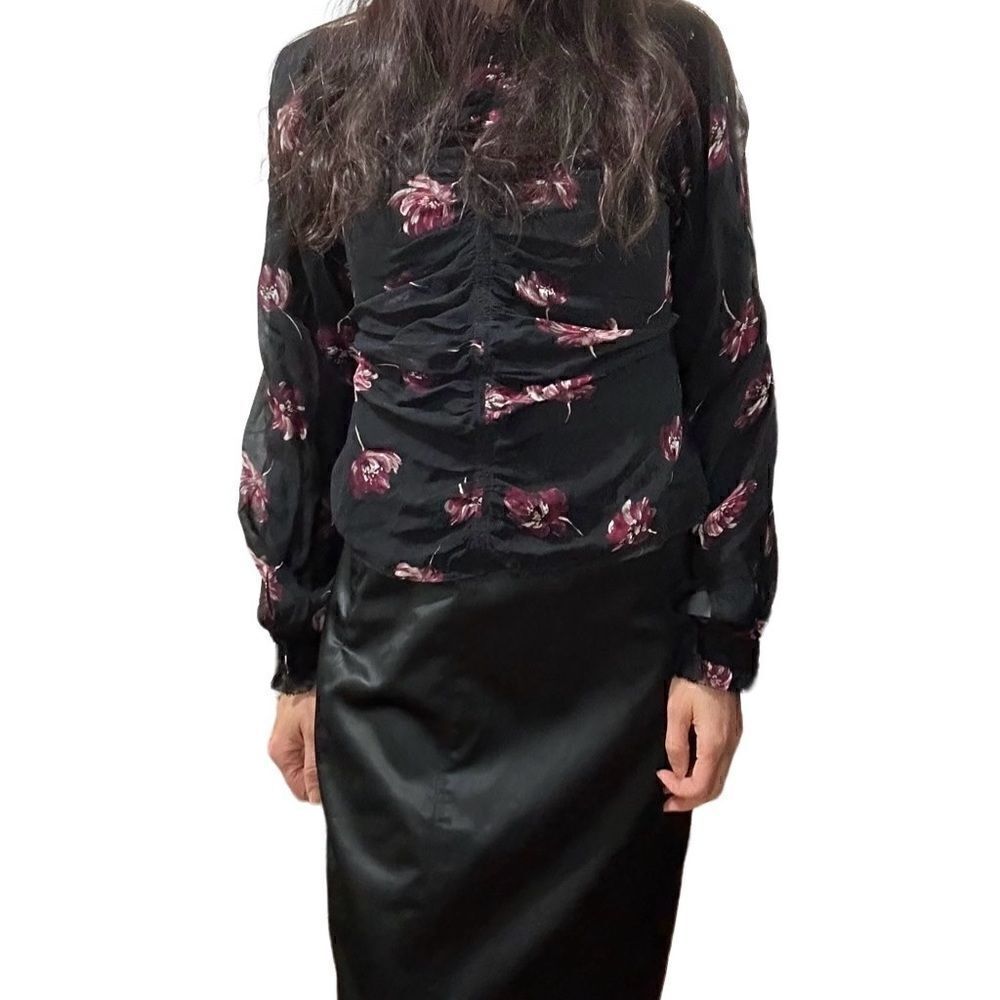 Nicolas silk blouse size XS
